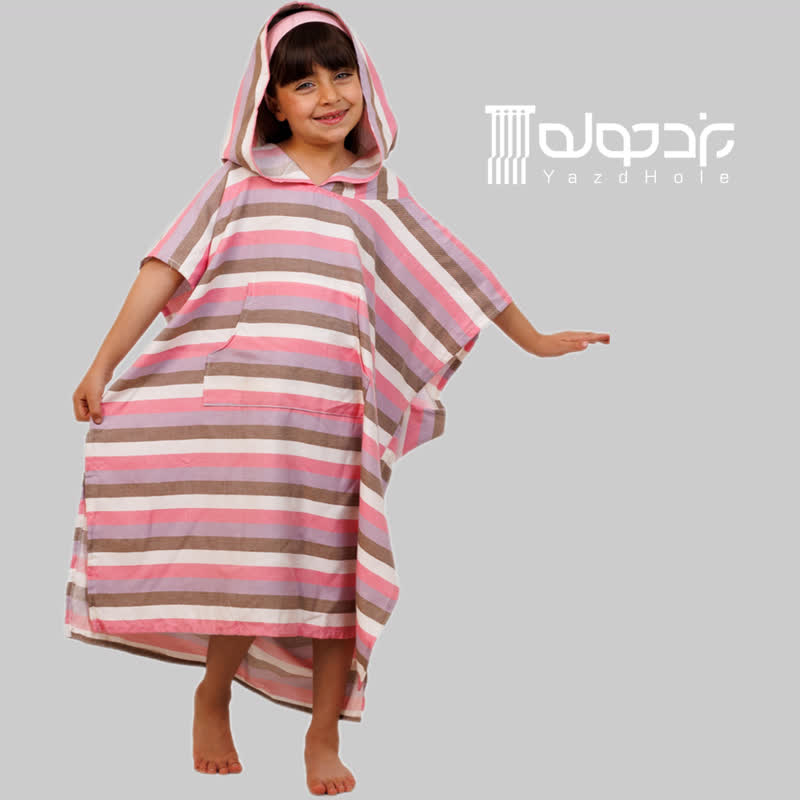 حوله نخی سنتی پانچویی (سفری) کودک کد 6