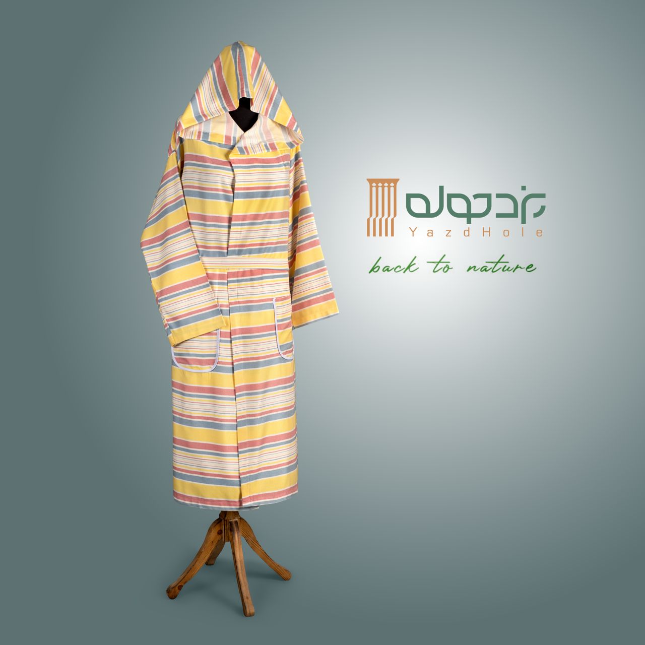 	حوله تنپوش نخی سنتی یزدی طرح رویا کد 9 (صادراتی)