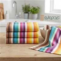 دستمال نخی یزدی 2 تایی 50*50 طرح آبنبات